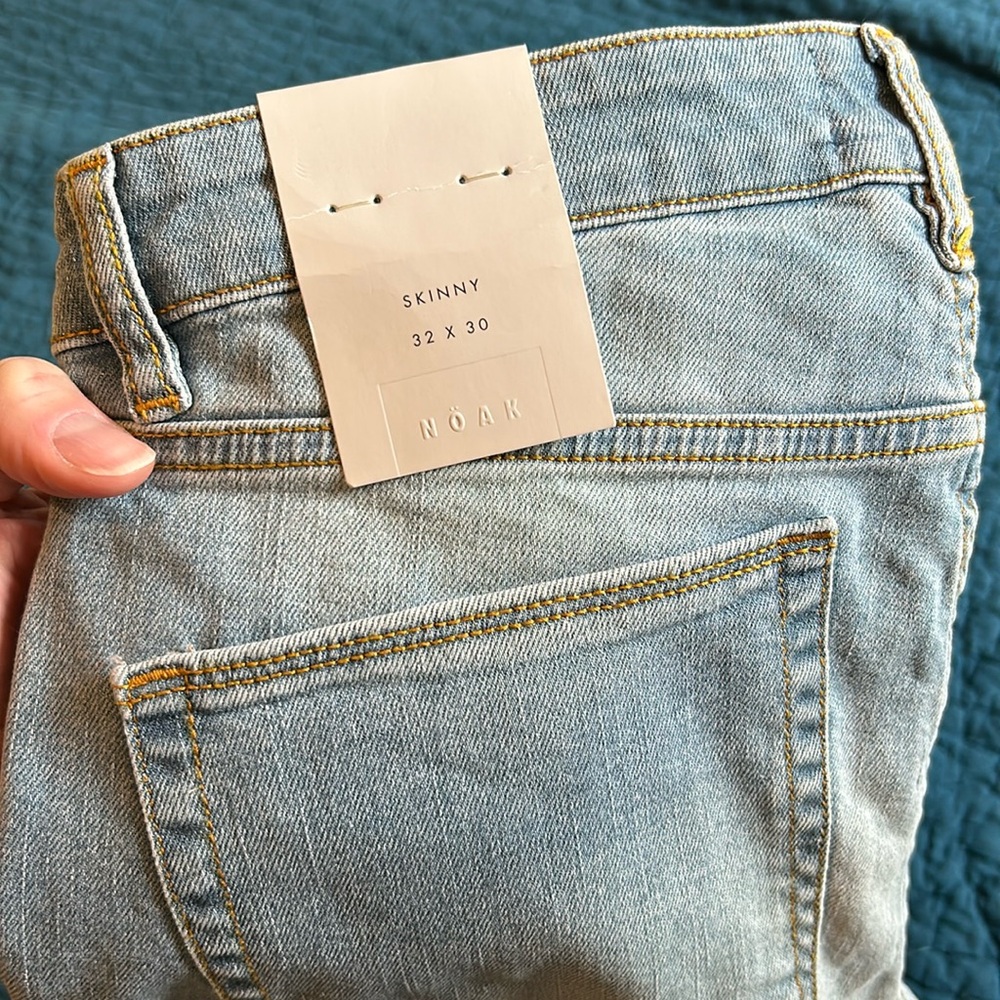Soft wash, brand new Noak Skinny Jeans
30x32